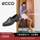 愛(ài)步（ECCO）單鞋女 26年春季新款百搭休閑復古樂(lè )福鞋女鞋 都市維也納231333 黑色23133301001 37