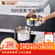 WMF福騰寶家用不銹鋼蒸鍋蒸籠湯鍋燉鍋燃氣電磁爐蒸大閘蟹Astoria ASTORIA湯鍋+蒸屜 2層 20cm
