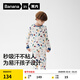 蕉內301H兒童睡衣男女童純棉家居服套裝透氣大童寶寶長(cháng)袖不悶汗春秋季 七彩積木塊 120