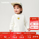 巴拉巴拉balaOne寶寶打底衫男童女童裝2025冬季半高領(lǐng)t恤嬰兒209425100201