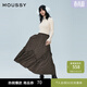 moussy 新法式田園風(fēng)碎花傘裙花邊半身裙女028IAZ31-1011 065花紋棕色 均碼 00020/F