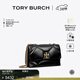 Tory Burch湯麗柏琦【禮物】KIRA 小號菱格紋斜挎絎縫肩背包女包TB 154706 黑色 001 OS