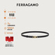 菲拉格慕（Ferragamo）女士黑色GANCINI腰帶 0675180_C  _ 90 禮物送女友