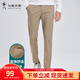 與狼共舞【棉彈舒適】休閑褲男長(cháng)絨棉彈力舒適通勤百搭男士休閑長(cháng)褲子 101-卡其（常規） 33 84A