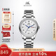 上海（SHANGHAI）手表男自動(dòng)機械手表 國民純真年代 雙歷間金男表 生日禮物S8962