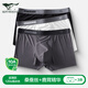 七匹狼冰絲內褲男夏季薄款莫代爾無(wú)痕抗菌男士?jì)妊澦慕茄澞猩浇嵌萄濕?【鹿茸養護】超薄涼感冰絲B款獨立裝 3條 2XL (推薦體重120-140斤)