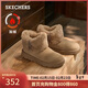 斯凱奇（Skechers）靴子女鞋2025新款秋冬季中幫靴加絨保暖雪地靴百搭棉鞋169100