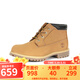 添柏嵐（Timberland）男靴踢不爛戶(hù)外鞋防水潮靴中幫鞋黃靴|23061W寬版 小麥色 41.5 (US8)