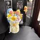 萌尚偶星星Star人玩偶公仔花束卡通創(chuàng  )意花送女友圣誕節新年禮物生日禮物 Star人奶黃色大號花(40*23cm) 成品送拎