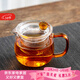 雅集茶具顏品壺耐熱透明玻璃紅茶壺加厚家用帶過(guò)濾內膽茶水分離泡茶壺