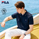 FILA 斐樂(lè )官方男士POLO衫2026年夏季涼感短袖t恤透氣休閑商務(wù)上衣