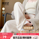 雪中飛加絨加厚闊腿褲子女款2025新款秋冬顯高顯瘦簡(jiǎn)約時(shí)尚燈芯絨休閑褲 奶白色16076F 加絨 M 160/66A 【推薦體重100-11斤】