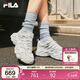 FILA 斐樂(lè )官方【楊冪同款】女鞋蕨草鞋2代老爹鞋秋季透氣休閑鞋運動(dòng)鞋