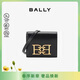 BALLY 巴利女士牛皮單肩包錢(qián)包錢(qián)夾金屬 6236554 黑色 【新年禮物】