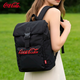 可口可樂(lè )（Coca-Cola）雙肩包男女同款抽帶電腦包休閑學(xué)生書(shū)包旅行出差通勤背包