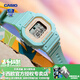 卡西歐（CASIO）【手表禮物】手表女BABY-G小方塊BGD-565時(shí)尚送女友運動(dòng)電子腕表 GLX-S5600-3夏日藍-ITZY明星同款