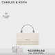 CHARLES&KEITH質(zhì)感拎手提鏈條斜挎單肩小方包包女包生日禮物CK6-10840559-A