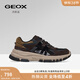 GEOX杰歐適ROBBIE圓頭厚底運動(dòng)低幫時(shí)尚休閑鞋2025秋冬男鞋 深咖色 40