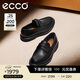 愛(ài)步（ECCO）商務(wù)正裝鞋皮鞋男 簡(jiǎn)約一腳蹬樂(lè )福鞋 都市倫敦系列525654 黑色42