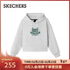 斯凱奇（Skechers）女士秋冬季針織連帽套頭衛衣L325W060