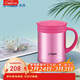 虎牌（TIGER）保溫保冷水杯茶濾網(wǎng)杯男女辦公杯CWM-A035-PH亮炫粉色350ml