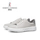 諾貝達（ROBERTA DI CAMERINO）意大利諾貝達男鞋26春夏季新款男士板鞋男真皮透氣百搭厚底休閑鞋 白色DEA79255E 39 （歐美尺碼 偏大一碼）