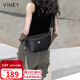 viney牛皮包包女包品牌斜挎胸包洋氣單肩餃子包生日禮物百搭送女友老婆