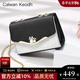 CALWAN KEODH包包女包新款2025單肩小方包斜挎輕奢送生日禮物女朋友老婆 【黑色】品牌時(shí)尚百搭鏈條包高級感實(shí)用走心女生閨蜜