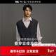 GIORDANO CONCEPTS 2026春季新款男女同款純棉扭花美式學(xué)院風(fēng)V領(lǐng)針織馬甲12055603