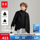 安德瑪（Under Armour）兒童外套男女童秋冬夾克大童戶(hù)外連帽三合一可拆卸外套253332362