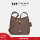 蔻馳（COACH）【新年禮物】奧萊女士女包HADLEY多功能斜挎包單肩包通勤 IM/深褐色