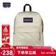 JANSPORT杰斯伯書(shū)包輕便雙肩包男女旅行包簡(jiǎn)約背包電腦包學(xué)生校園 4QUTDH8奶漾-帶側邊袋-25年