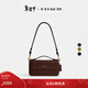 蔻馳（COACH）【禮物】新款女士ELORA頂部手柄斜挎包單肩包手提包冬季女包 B4/楓樹(shù)棕色