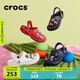 CROCS卡駱馳洞洞鞋貝雅洞洞鞋輕便運動(dòng)鞋耐磨一腳蹬拖鞋休閑鞋|10126 深藍-410 43 (270mm)
