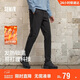 森馬（Semir）舒服褲|休閑褲男錐形褲發(fā)熱易打理冬長(cháng)褲抓絨褲子101724127115