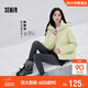 森馬（Semir）陳都靈|商場(chǎng)同款半裙女2025冬仿呢松緊腰A字顯瘦短裙101725120010