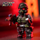 阿童米反恐精英cs三角洲行動(dòng)威龍樂(lè )高人仔積木紅狼周邊兵人模型手辦玩具 【標準人仔丨手工手繪】反恐精英·死神漢克 （純手工手繪）高度45mm-55mm之間