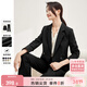 尚都比拉職業(yè)通勤西裝套裝女春秋季正裝免燙抗皺外套褲子面試兩件套西服