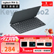 羅技 Keys To Go 2無(wú)線(xiàn)藍牙辦公鍵盤(pán)輕薄口袋 保護套適用iPad、Mac、iPhone二手 Keys-To-Go 2黑色 99新