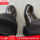 FDCP休閑鞋子男女同款Cleanfit厚底德比鞋英倫風(fēng)方頭皮鞋增高商務(wù)正裝 棕色 40 （適合運動(dòng)鞋41）