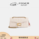 蔻馳（COACH）【禮物】奧萊女士女包絎縫和愛(ài)心掛件TABBY 26號單肩包斜挎包 B4/粉筆白色