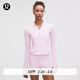 lululemon丨Lightweight 女士輕盈版跑步夾克 防曬 LW3FU5S 柔紗粉 S /6