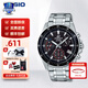 卡西歐（CASIO）【禮物】手表男EDIFICE系列商務(wù)計時(shí)防水男士手表日韓表 EFV-540D-1A