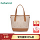 熱風(fēng)（Hotwind）女士手提包2026年春季新款小馬格紋可斜挎手提包大容量斜挎包 83米棕 F