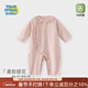 童戀初心寶寶連體衣春秋款純棉女?huà)雰阂路獬龉鞣镅b新生幼兒哈衣爬服