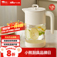 小熊（Bear）家用冷水壺高硼硅玻璃杯防燙硅膠底1.8L大容量涼水壺杯子CX-JB071