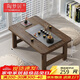 陶夢(mèng)居榻榻米茶臺迷你日式泡茶炕幾家用茶桌折疊矮桌非實(shí)木飄窗小茶幾桌