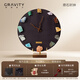 地心引力 GRAVITY地心引力專(zhuān)屬定制純手工定制diy天然家具簡(jiǎn)約創(chuàng  )意鐘表高端擺件 原石時(shí)鐘