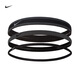 耐克（NIKE）跑步籃球健身束發(fā)帶導汗細頭帶三條裝N1002040047OS