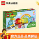 樂(lè )高（LEGO）得寶2-5歲幼兒大顆粒早教積木玩具家居飾品馬年新年禮物 10954 數字火車(chē)——學(xué)習數數